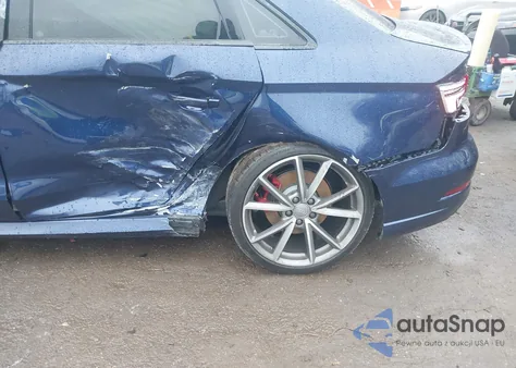 2018 Audi S3 2.0T Premium Plus z USA, uszkodzony, nr VIN WAUB1GFF5J1027827